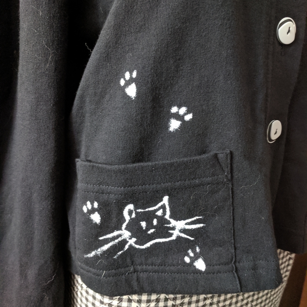 Button Down Kitty Top - image 3